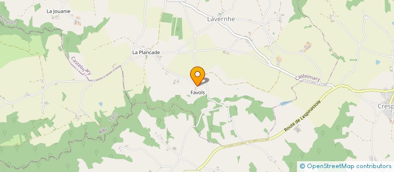 localisation de l'entreprise EARL SOLOFONIRINA-ISIDORE à CASTELMARY