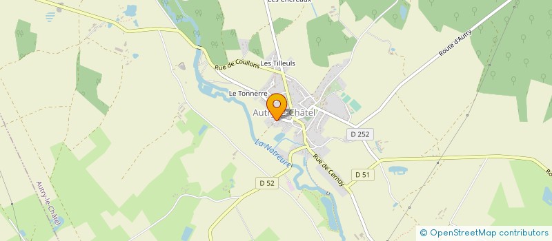 localisation de l'entreprise EARL SOLOGNE AUTRUCHES à SAINT-GONDON