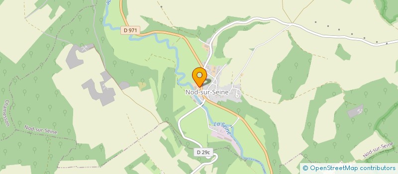 localisation de l'entreprise EARL SOMMIER  NOD-SUR-SEINE