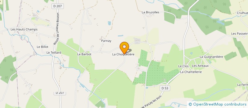 localisation de l'entreprise EARL SOUCHU à NOYANT-VILLAGES