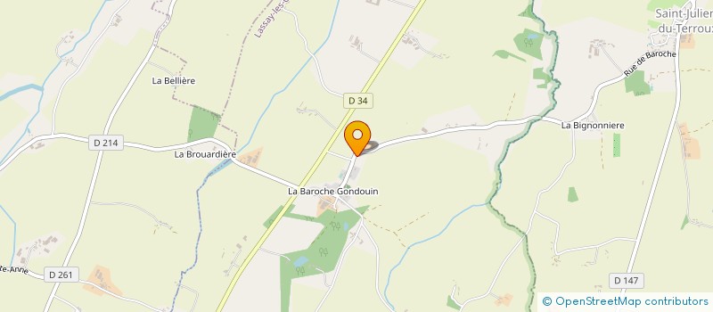 localisation de l'entreprise EARL SOURDET à LASSAY-LES-CHATEAUX