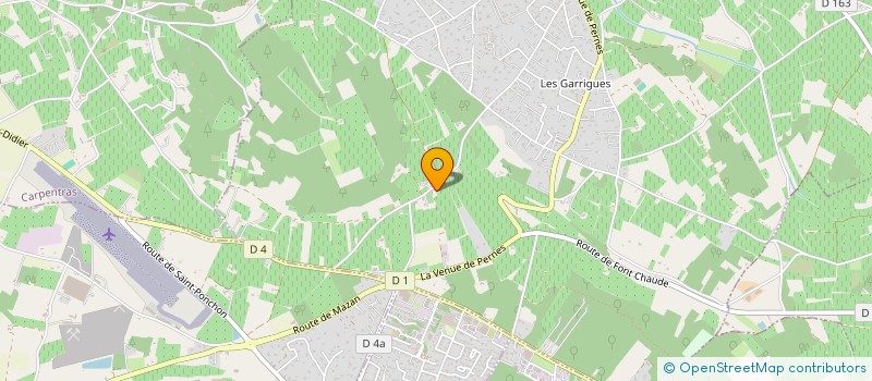 localisation de l'entreprise EARL SOURDON  MAZAN