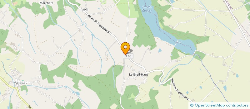 localisation de l'entreprise EARL SPADOTTO  VAISSAC