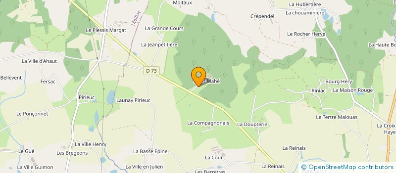 localisation de l'entreprise EARL ST MAHE à COMBOURG