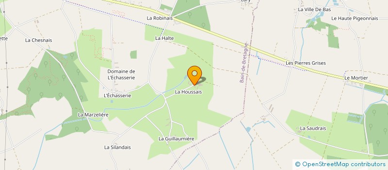 localisation de l'entreprise EARL STEF LU à BAIN-DE-BRETAGNE