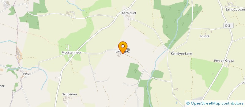 localisation de l'entreprise EARL STEPHAN KOULM à KERGRIST-MOELOU