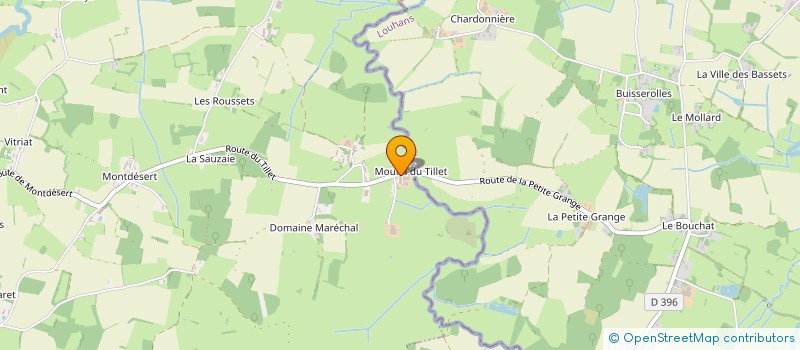 localisation de l'entreprise EARL STEPHANE LOMBARD à CURCIAT-DONGALON