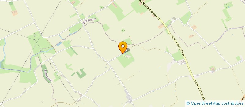 localisation de l'entreprise EARL STEVENOOT PATRICK  BOLLEZEELE