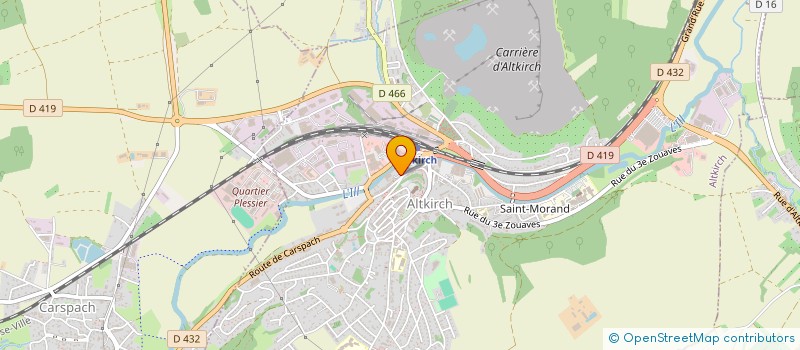 localisation de l'entreprise EARL STOECKLIN DAVID  HUNDSBACH