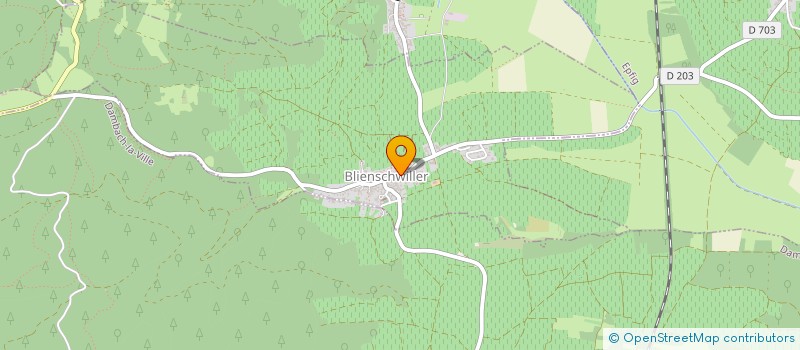 localisation de l'entreprise EARL STRAUB JOSEPH FILS  BLIENSCHWILLER