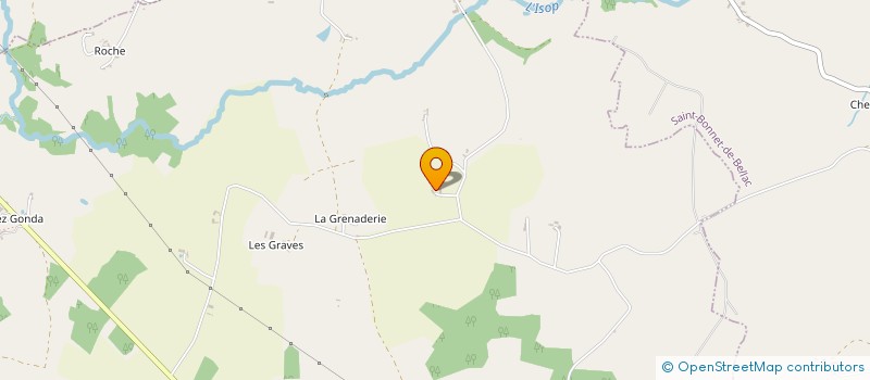 localisation de l'entreprise EARL SUMMERS  VAL-D'OIRE-ET-GARTEMPE