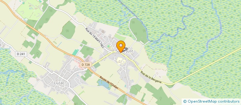 localisation de l'entreprise EARL SUN OSTREA à MARENNES-HIERS-BROUAGE