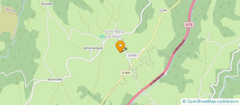 localisation de l'entreprise EARL SUPER CHAMOIS à MOLOMPIZE