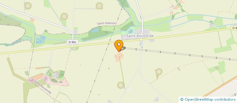 localisation de l'entreprise EARL SUREAU à SAINT-AOUSTRILLE