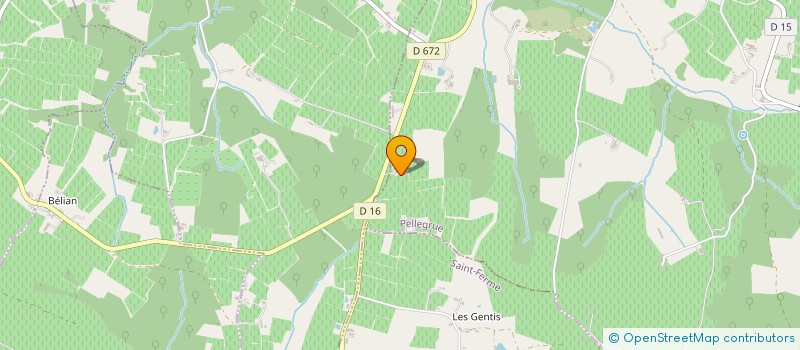 localisation de l'entreprise EARL TABOUY  PELLEGRUE