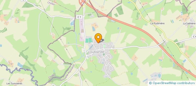 localisation de l'entreprise EARL TAILLANDERIES  ST PIERRE DES ECHAUBROGNES