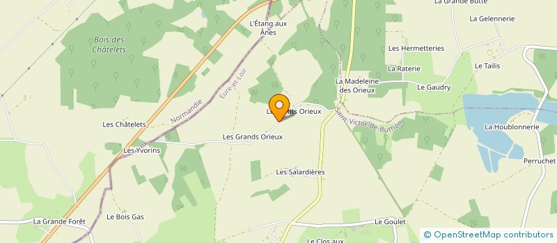 localisation de l'entreprise EARL TAILLANDIER à SAINT-VICTOR-DE-BUTHON