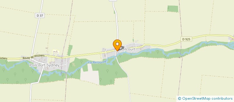 localisation de l'entreprise EARL TAILLART SAINT LAMBERT  HOUDILCOURT