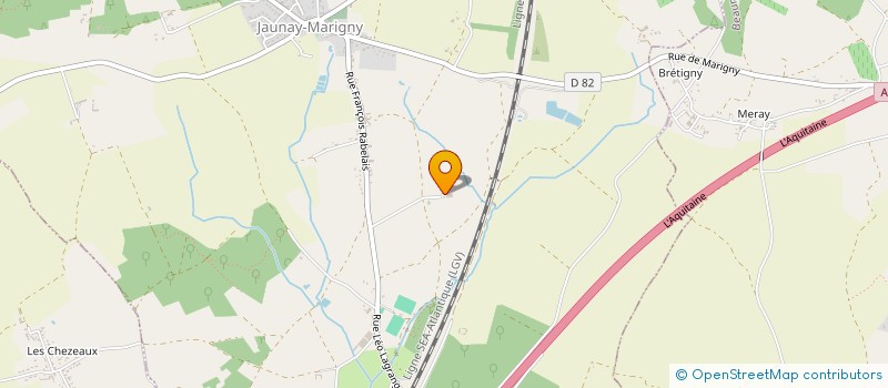 localisation de l'entreprise EARL TAILLEFER à JAUNAY-MARIGNY