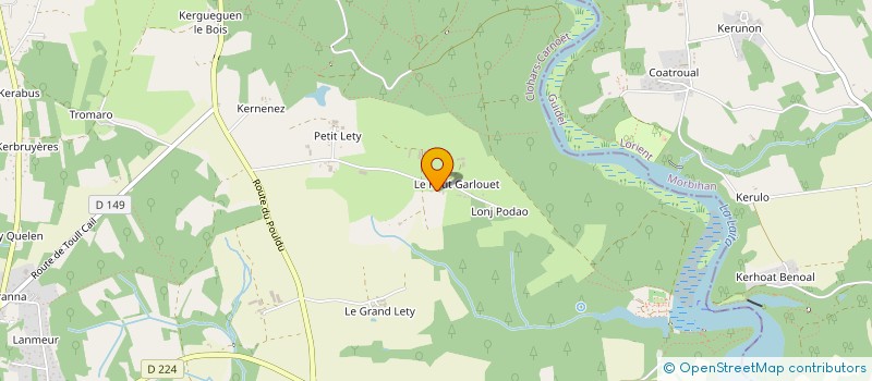 localisation de l'entreprise EARL TAL AR C'HOAT à CLOHARS CARNOET