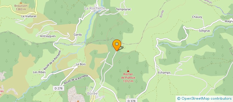 localisation de l'entreprise EARL TALLARON à BOREE