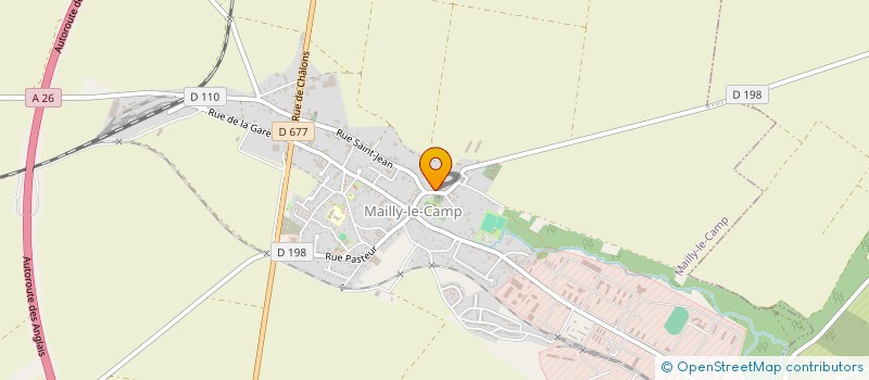 localisation de l'entreprise EARL TALLOT HUSSON à MAILLY-LE-CAMP