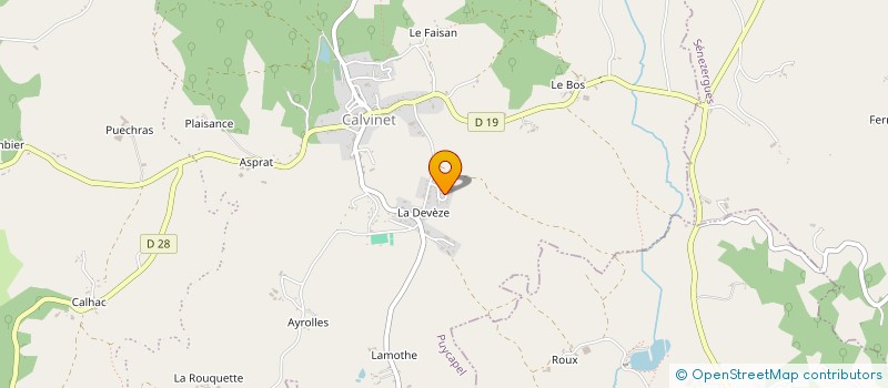 localisation de l'entreprise EARL TALON CHRISTOPHE à PUYCAPEL