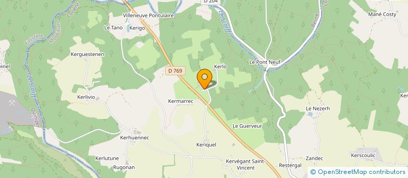 localisation de l'entreprise EARL TAMIC à PLOUAY