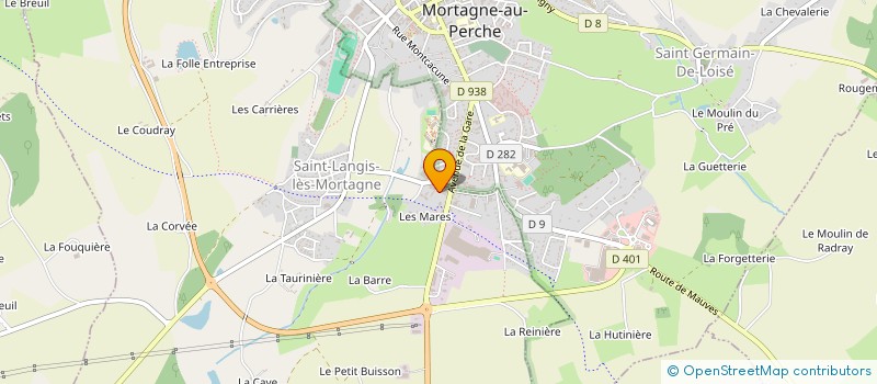 localisation de l'entreprise EARL TANGO à COURGEON