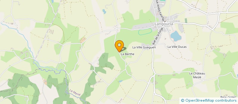 localisation de l'entreprise EARL TARLET KERNEVEZ à LE MENE