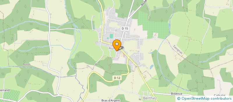 localisation de l'entreprise EARL TAUZIN à SAVIGNAC