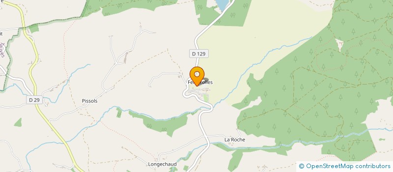 localisation de l'entreprise EARL TEILLOT SEBASTIEN à LA TOUR D'AUVERGNE