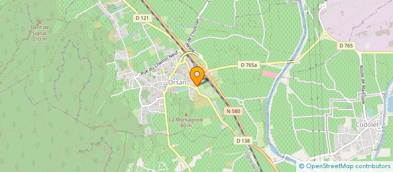 localisation de l'entreprise EARL TEISSIER  ORSAN