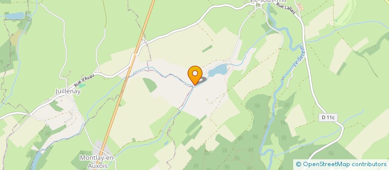 localisation de l'entreprise EARL TEK  VIC-SOUS-THIL