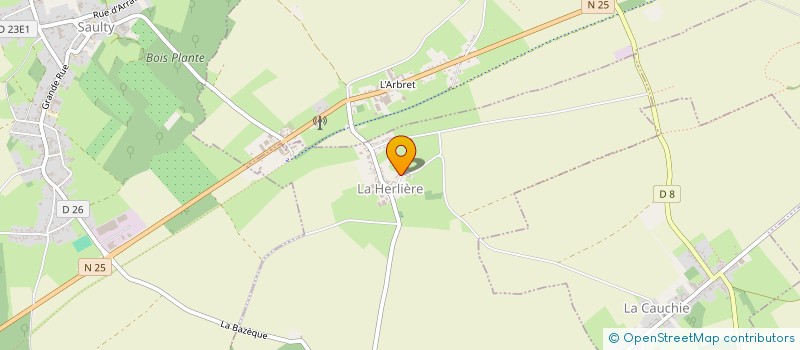 localisation de l'entreprise EARL TEMPEZ  HUMBERCAMPS