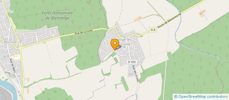 localisation de l'entreprise EARL TERR'ABEILLES  RURANGE-LES-THIONVILLE