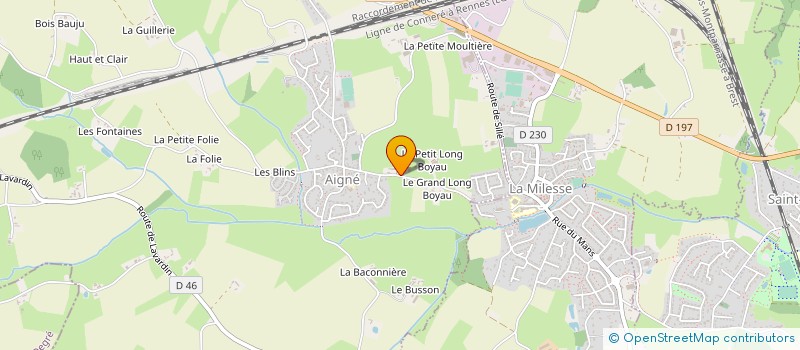 localisation de l'entreprise EARL TERRE D ENVIE à AIGNE