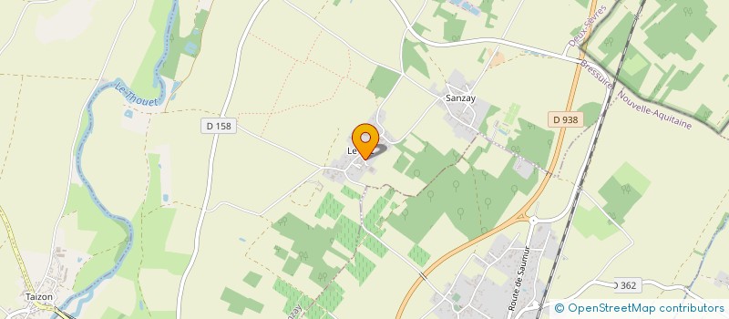 localisation de l'entreprise EARL TERRE FORTE  SAINT-MARTIN-DE-SANZAY