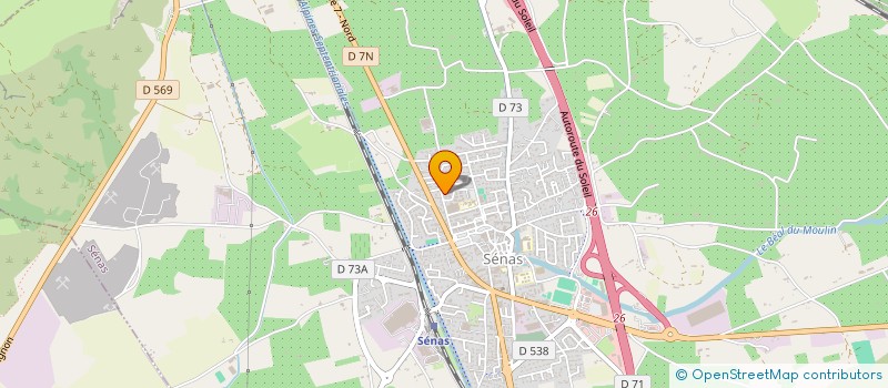 localisation de l'entreprise EARL TERRE PROVENCALE  SENAS