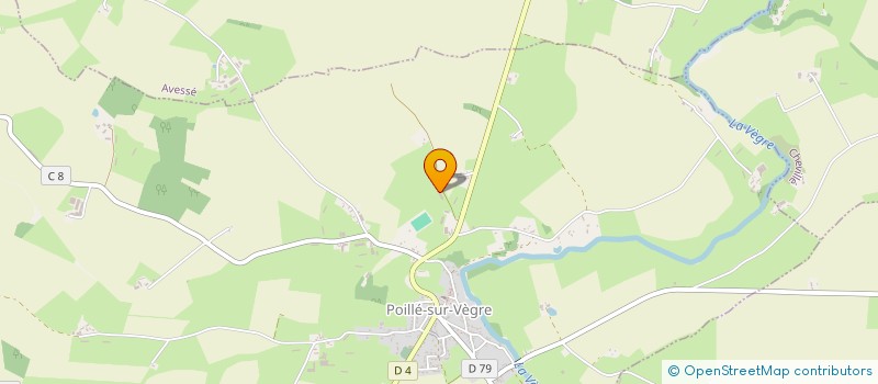 localisation de l'entreprise EARL TERRIER à POILLE-SUR-VEGRE