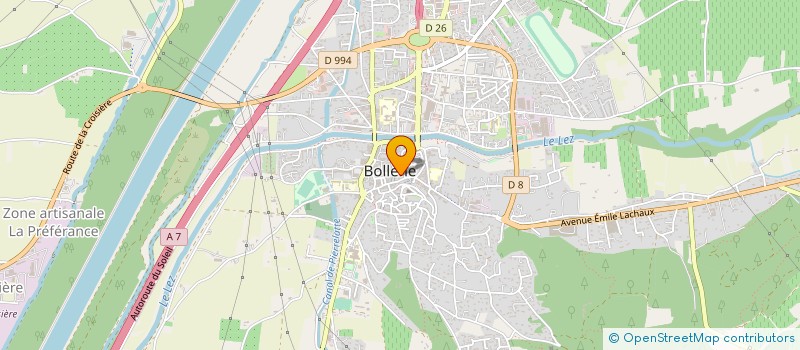 localisation de l'entreprise EARL TEYSSERE  BOLLENE