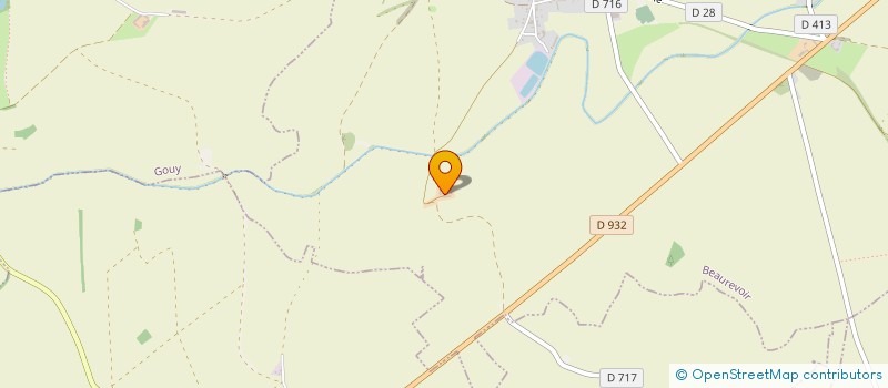 localisation de l'entreprise EARL THERON à VAUX-ANDIGNY