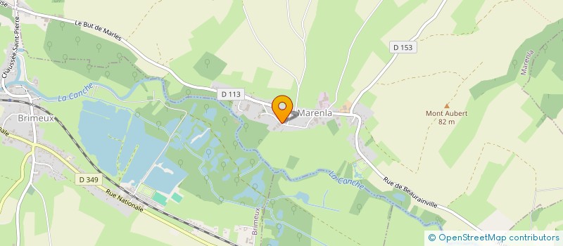 localisation de l'entreprise EARL THERRY  MARENLA