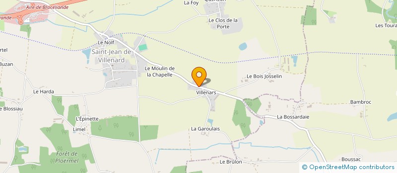localisation de l'entreprise EARL THETIOT à PLOERMEL