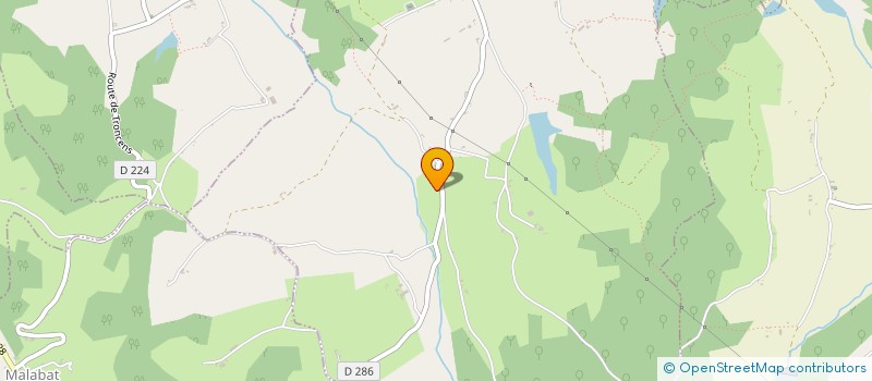 localisation de l'entreprise EARL THEYE  LADEVEZE-VILLE