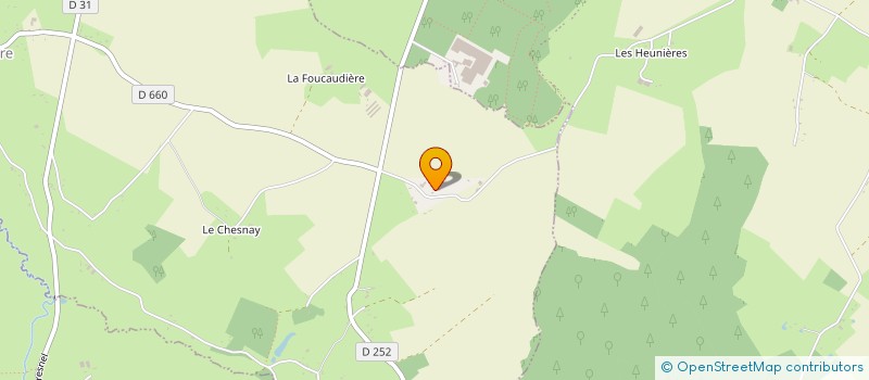 localisation de l'entreprise EARL THICEMA à LA GONFRIERE
