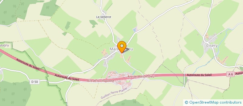 localisation de l'entreprise EARL THIERRY BIERNE  GUILLON-TERRE-PLAINE