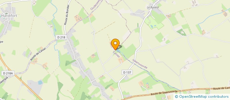 localisation de l'entreprise EARL THIERRY VERHAEGHE  CASSEL