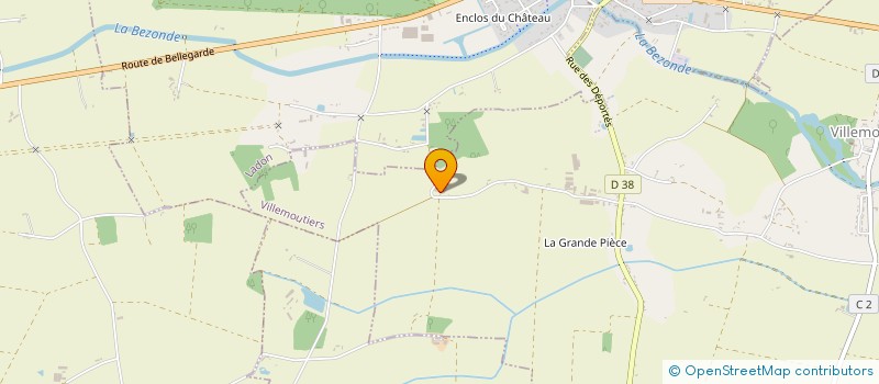 localisation de l'entreprise EARL THILLOU à VILLEMOUTIERS