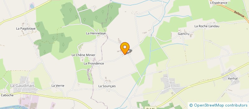 localisation de l'entreprise EARL THOMAS PAUL à RUFFIAC
